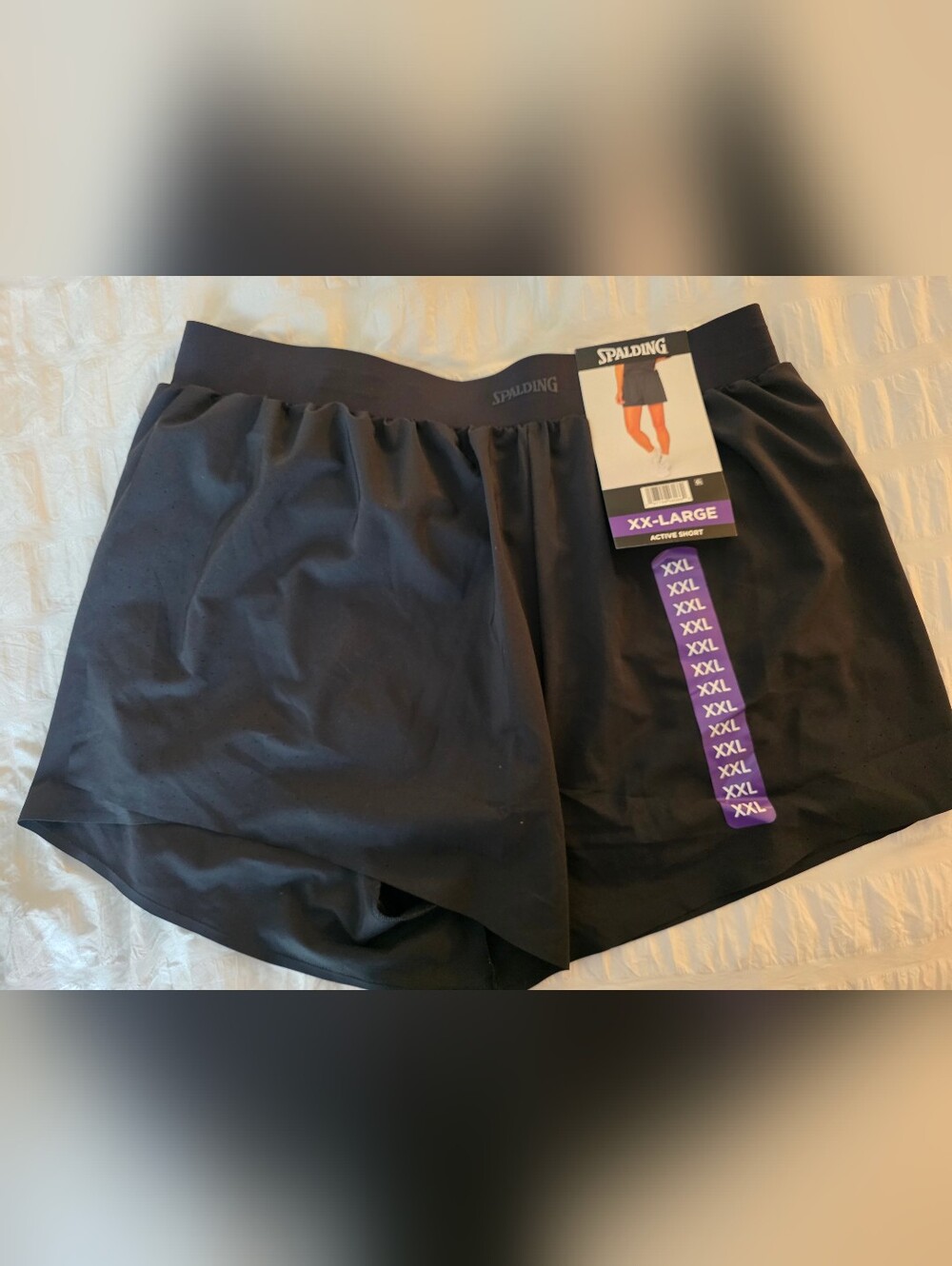 Spalding XX-Large Black Active Short